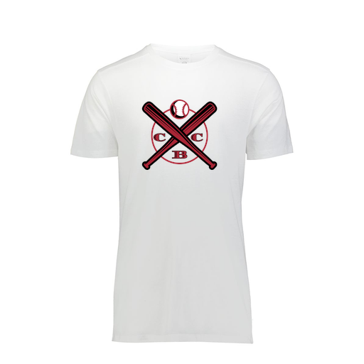 [FTSCUBWH-YS-LOGO1] Decker Youth Tri-Blend T-Shirt - Short Sleeve (Youth S, White, Logo 1)