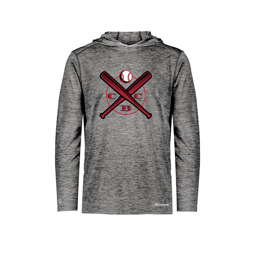 [FOLHCGBK-AS-LOGO1] Decker Men's Charge Hoodie (Adult S, Black, Logo 1)