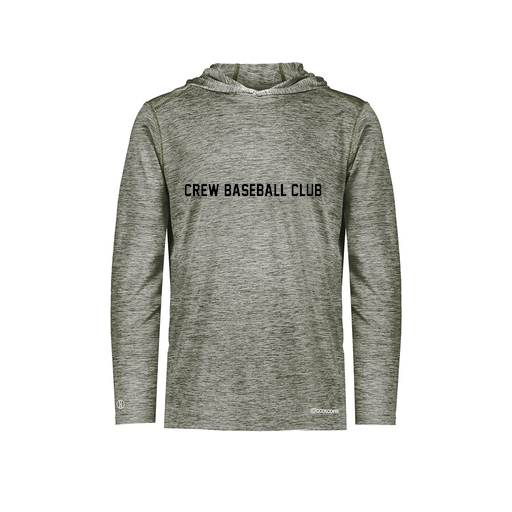 [FOLHCGGY-AS-LOGO2] Decker Men's Charge Hoodie (Adult S, Gray, Logo 2)