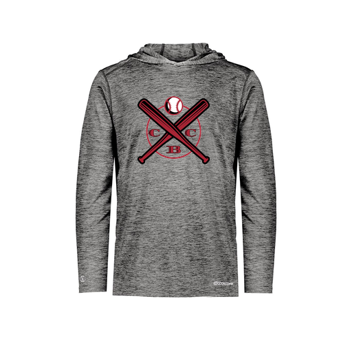 [FOLHCGBK-YS-LOGO1] Decker Youth Charge Hoodie (Youth S, Black, Logo 1)