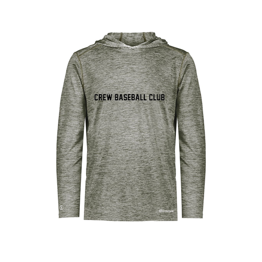 [FOLHCGGY-YS-LOGO2] Decker Youth Charge Hoodie (Youth S, Gray, Logo 2)